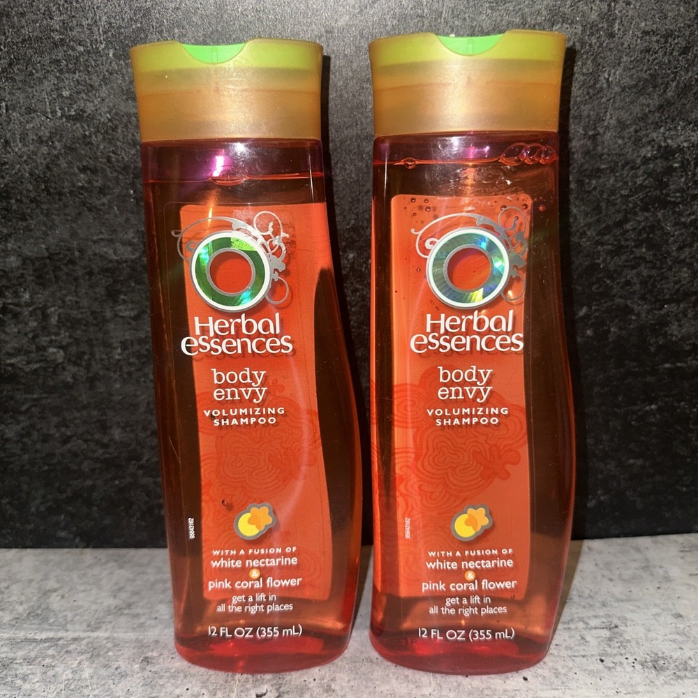 2 Lot HERBAL ESSENCES BODY ENVY VOLUMIZING SHAMPOO DISCONTINUED